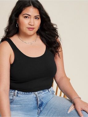 Maurices Women’s Plus Size Scoop Neck Tunic Tank Top-0X